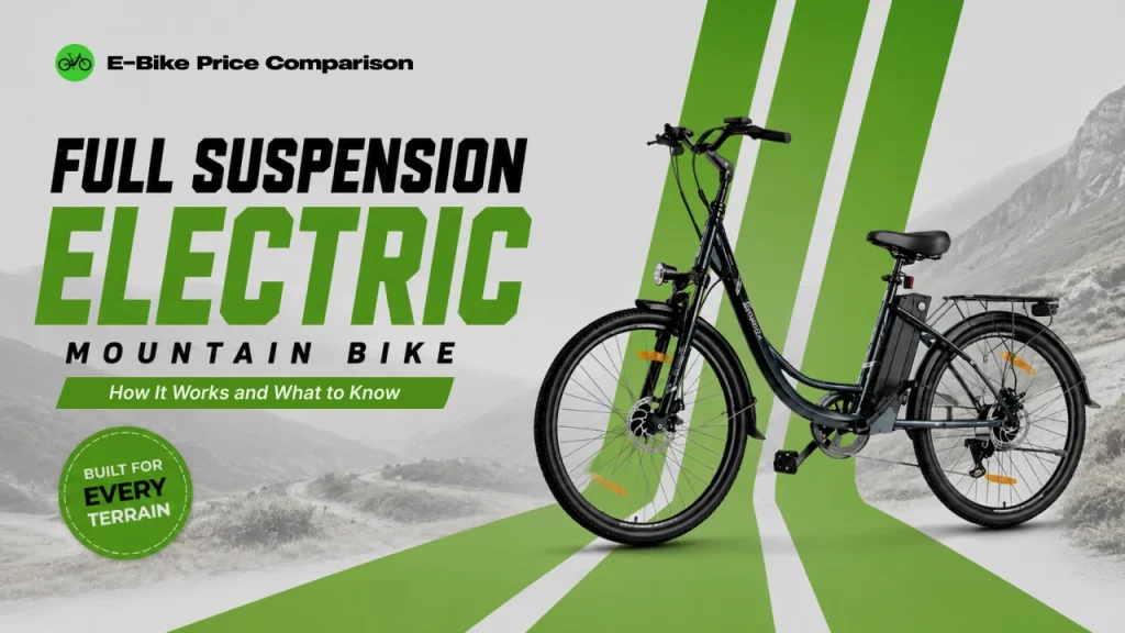 Full Suspension Electric Mountain Bikes UK