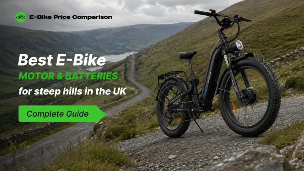 Best E-Bike Motors and Batteries for Steep Hills in the UK (Complete Guide)