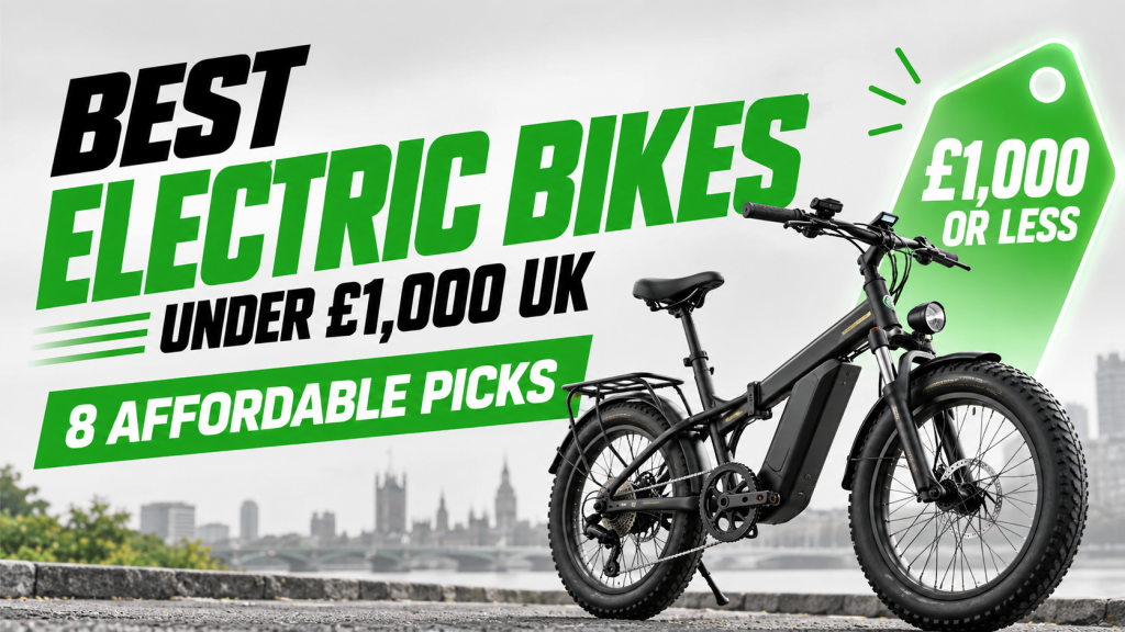 Best Electric Bikes Under £1,000 UK: 8 Affordable Picks (2026)